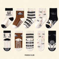 Lot de 5 paires de Chaussettes Antidérapantes Enfant (De 1 an à 12 ans)