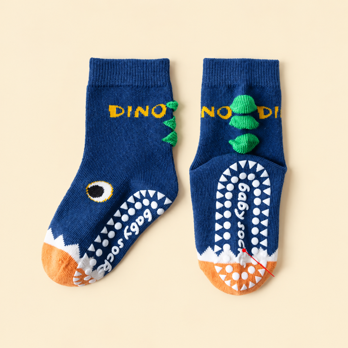 Lot de 5 paires de Chaussettes Antidérapantes Enfant (De 1 an à 12 ans)