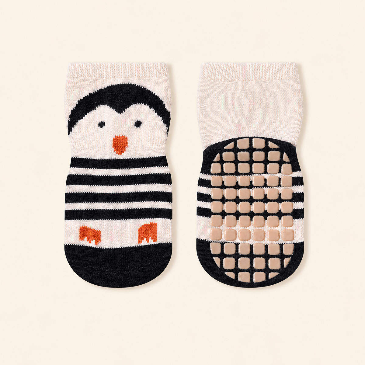 Lot de 5 paires de Chaussettes Antidérapantes Bébé (De 0 mois à 3 ans)
