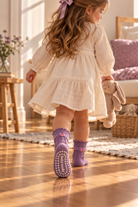 Lot de 5 paires de Chaussettes Antidérapantes Enfant (De 1 an à 12 ans)